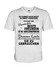 friendship T-shirt - You can't scare me V-Neck T-Shirt thumbnail