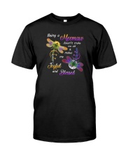 Being A Meemaw Doesnt Make Me Old Joyful And Bless Classic T-Shirt front