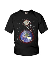 Apollo 11 in one simple cartoon Youth T-Shirt thumbnail
