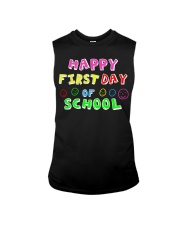 First Day Of School Teaching Back To school Sleeveless Tee thumbnail