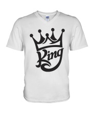 KING T-SHIRT V-Neck T-Shirt thumbnail