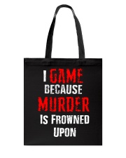 I Game Tote Bag thumbnail