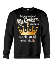 Let me adjust my crown Crewneck Sweatshirt thumbnail
