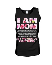 I am mom and i fcking do everything Unisex Tank thumbnail