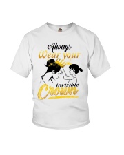 always-wear-your-invisible-crown Youth T-Shirt thumbnail