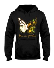 Butterfly-you-are-my-sunshine Hooded Sweatshirt thumbnail