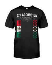 Air Accordion T Shirt Cinco De Mayo Mexican Flag F Classic T-Shirt front