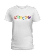 Autism Awareness Day Ladies T-Shirt thumbnail