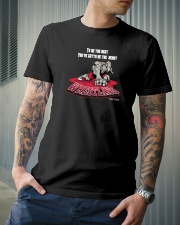 Wrestling to be the best you ve gotta be a beast Classic T-Shirt lifestyle-mens-crewneck-front-6