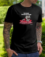 Wrestling to be the best you ve gotta be a beast Classic T-Shirt lifestyle-mens-crewneck-front-7