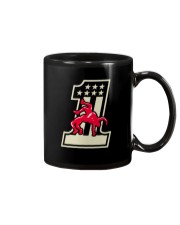 Wrestling number one USA American flag Mug thumbnail
