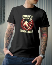 I m Skiing don t follow me you won t make it Classic T-Shirt lifestyle-mens-crewneck-front-6