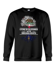 CALIFORNIA WITH INDIANA SHIRTS Crewneck Sweatshirt thumbnail