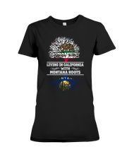 CALIFORNIA WITH MONTANA SHIRTS Premium Fit Ladies Tee thumbnail