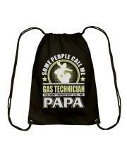 CALL ME GAS TECHNICIAN PAPA JOB SHIRTS Drawstring Bag thumbnail