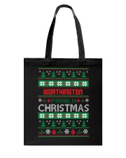 WORTHINGTON FAMILY CHRISTMAS THING SHIRTS Tote Bag thumbnail