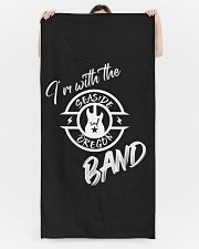 I'm With The Band Beach Towel aos-tc-beach-towels-lifestyle-front-05