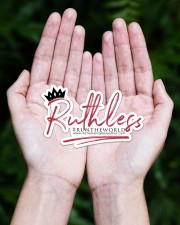 Ruthless Sticker - Single (Horizontal) aos-sticker-single-horizontal-lifestyle-front-20