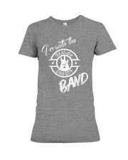 I'm With The Band Premium Fit Ladies Tee tile