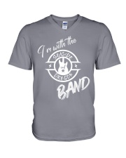 I'm With The Band V-Neck T-Shirt tile