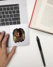 Wolf Dreamcatcher Sticker - Single (Vertical) aos-sticker-single-vertical-lifestyle-front-12