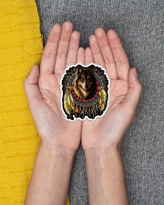Wolf Dreamcatcher Sticker - Single (Vertical) aos-sticker-single-vertical-lifestyle-front-26