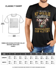 We Will Not Apologize For Embracing Our Culture And Acknowledge Our History Classic T-Shirt custom-t-shirts-classic-lifestyle-front-198