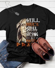 Still Here Still Strong Native Pride Classic T-Shirt apparel-classic-tshirt-lifestyle-front-216