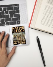 Native Blood Runs Through My Veins Sticker - Single (Vertical) aos-sticker-single-vertical-lifestyle-front-12