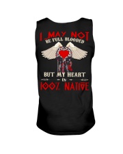 I May Not Be Full Blooded But My Heart is 100% Native Unisex Tank tile