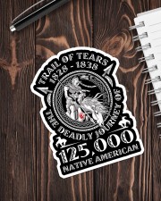 Trail Of Tear 1828-1838 Sticker - Single (Vertical) aos-sticker-single-vertical-lifestyle-front-05