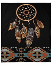 Native American Pattern Blanket - Dreamcatcher Fleece Blanket - 50" x 60" front