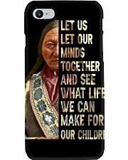 Let us let our minds together and see what life we can make for our children Phone Case tile