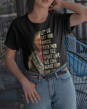 Let us let our minds together and see what life we can make for our children Classic T-Shirt apparel-classic-tshirt-lifestyle-10