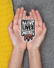 Native Lives Matte Sticker - Single (Vertical) aos-sticker-single-vertical-lifestyle-front-26