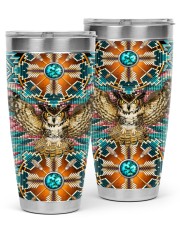 Owl Tumbler - Native American Pattern 30oz Tumbler tile