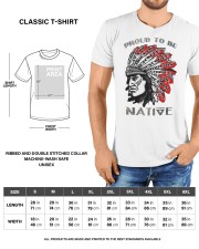 Proud To Be Native Classic T-Shirt custom-t-shirts-classic-lifestyle-front-198