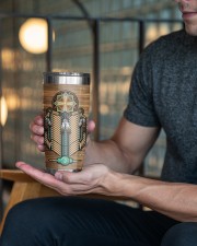 Native Tumbler - Native American Pattern 20oz Tumbler aos-20oz-tumbler-lifestyle-front-18