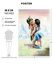Native American Family 16x24 Poster aos-poster-portrait-16x24-lifestyle-33
