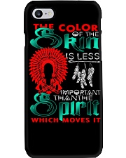 The Color Of The Skin Is Less Important Than The Spirit Which Moves It Phone Case tile