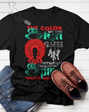 The Color Of The Skin Is Less Important Than The Spirit Which Moves It Classic T-Shirt apparel-classic-tshirt-lifestyle-front-216