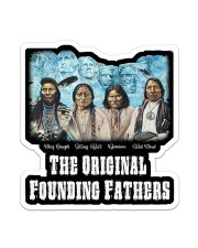 The Original Founding Fathers Sticker - Single (Vertical) front