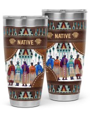 Woman Native - Native American Pattern 30oz Tumbler tile