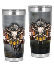 Skull Tumbler - Native American Pattern 20oz Tumbler front