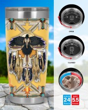Native Tumbler - Native American Pattern 20oz Tumbler aos-20oz-tumbler-lifestyle-front-43