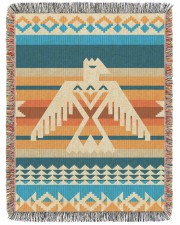 Native American Pattern Blanket - Eagle 60x80 - Woven Blanket tile