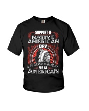 Support A Native American Day A Federal Holiday For All American Youth T-Shirt tile