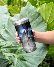 Wolf Tumbler - Native American Pattern 20oz Tumbler aos-20oz-tumbler-lifestyle-front-17