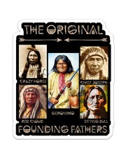 The Original Founding Fathers Sticker - Single (Vertical) front