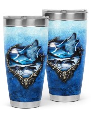Wolf Tumbler - Native American Pattern 30oz Tumbler tile